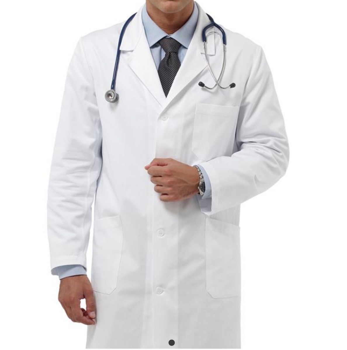 CAMICE MEDICO FARMACISTA BIANCO UOMO-DONNA LABORATORIO CAMICE DA