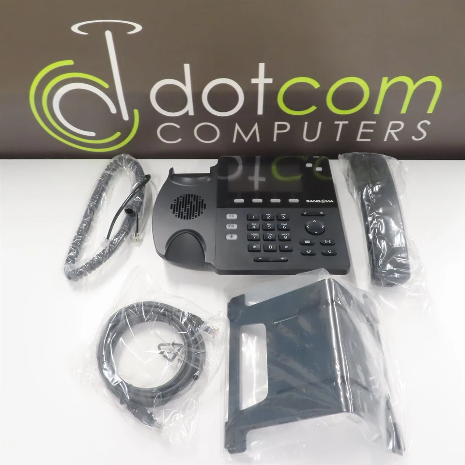 Digium D60 IP 2-Line Phone with HD Voice, Backlit Display 1TELD060LF Sangoma - Image 3 of 4