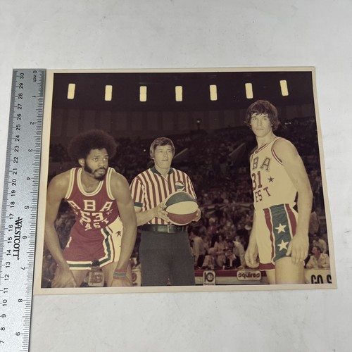 1975 ABA All Star Game Photo San Antonio Artis Gilmore American Basketball - Picture 4 of 4