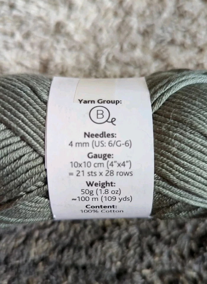 5 Fios DROPS MUSKAT MERCERIZADO 100% ALGODÃO COLORWAYS 05/07/60/90/91 - Imagem 4 de 4