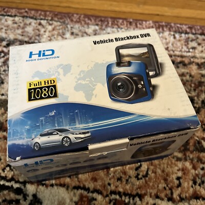 Vehicle Blackbox DVR Dashcam Recorder  HD 1080 New In Box 2.4 