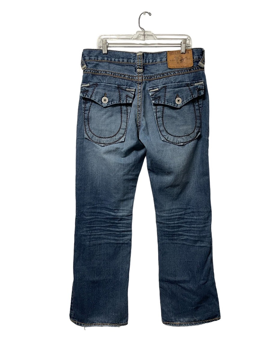 TRUE RELIGION BILLY SUPER T 34×32 BILLY SUPER T RELAXED JEAN 34