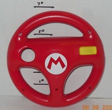 Nintendo Wii Hori Mario Kart Steering Wheel Mario Red Racing Official