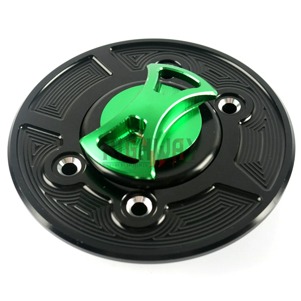Cubierta de tapas de gas combustible tanque sin llave CNC motocicleta PARA BMW HP2 SPORT 08-11 HP4 Foto 3 de 4
