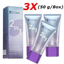 3X Dr.Leo 2in1 Multi-Effect Isolation Cream Moisturizer Primer Make Up Beauty 50