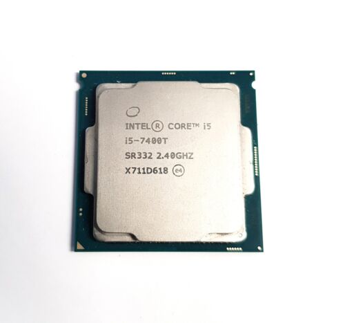 Zócalo caché Intel Core I5-7400T 2,40 GHz 6 MB L3 LGA1151 procesador de CPU SR332 - Imagen 1 de 1