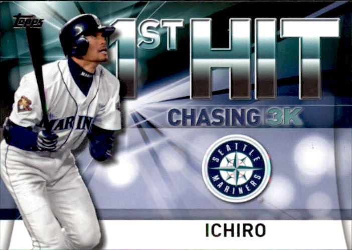 Ichiro 2016 Topps Series 2 Chasing 3K Card #3000-1
