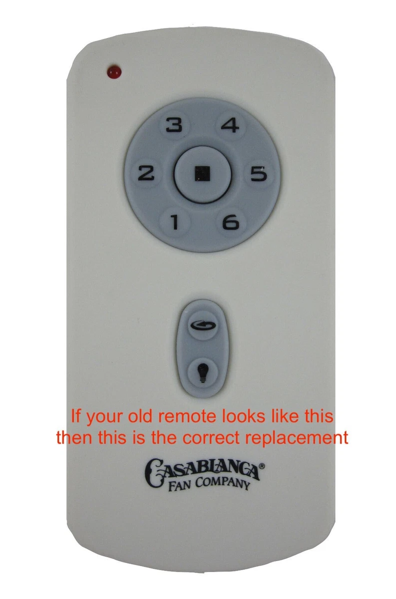 Casablanca Ceiling Fan Remote Control Replacement Shelly Lighting