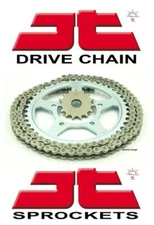 Suzuki TF185 81-82 JT X1R HD Silver X-Ring Chain + Sprocket Kit