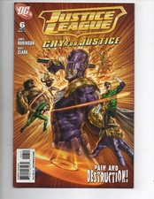 DC Comics Justice League Cry For Justice Mini Series Book #6 of 7 VF+
