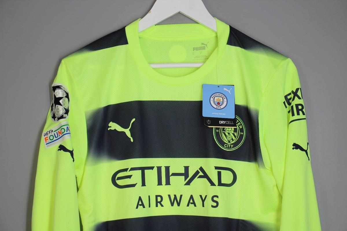 MANCHESTER CITY 2022 2023 THIRD FOOTBALL SHIRT JERSEY #9 HAALAND