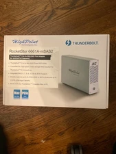 Highpoint RocketSTOR 6661A-mSAS2 Thunderbolt 3 PCIe Expansion Case w/ SAS Card