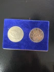Churchill 1965 Coin And a 1966 Canadian Silver Dollar Set