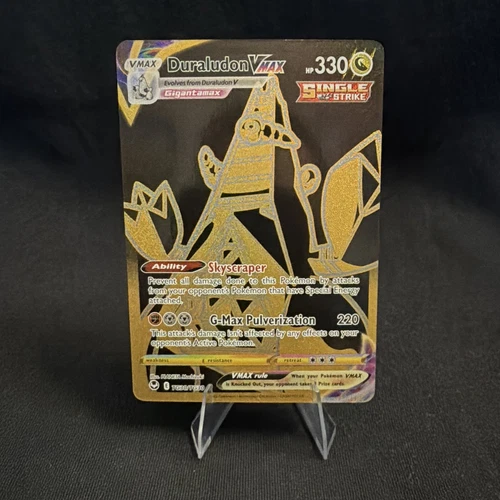 Pokémon Duraludon VMAX TG30/TG30 Secret Rare Holo Silver Tempest Eng 330HP