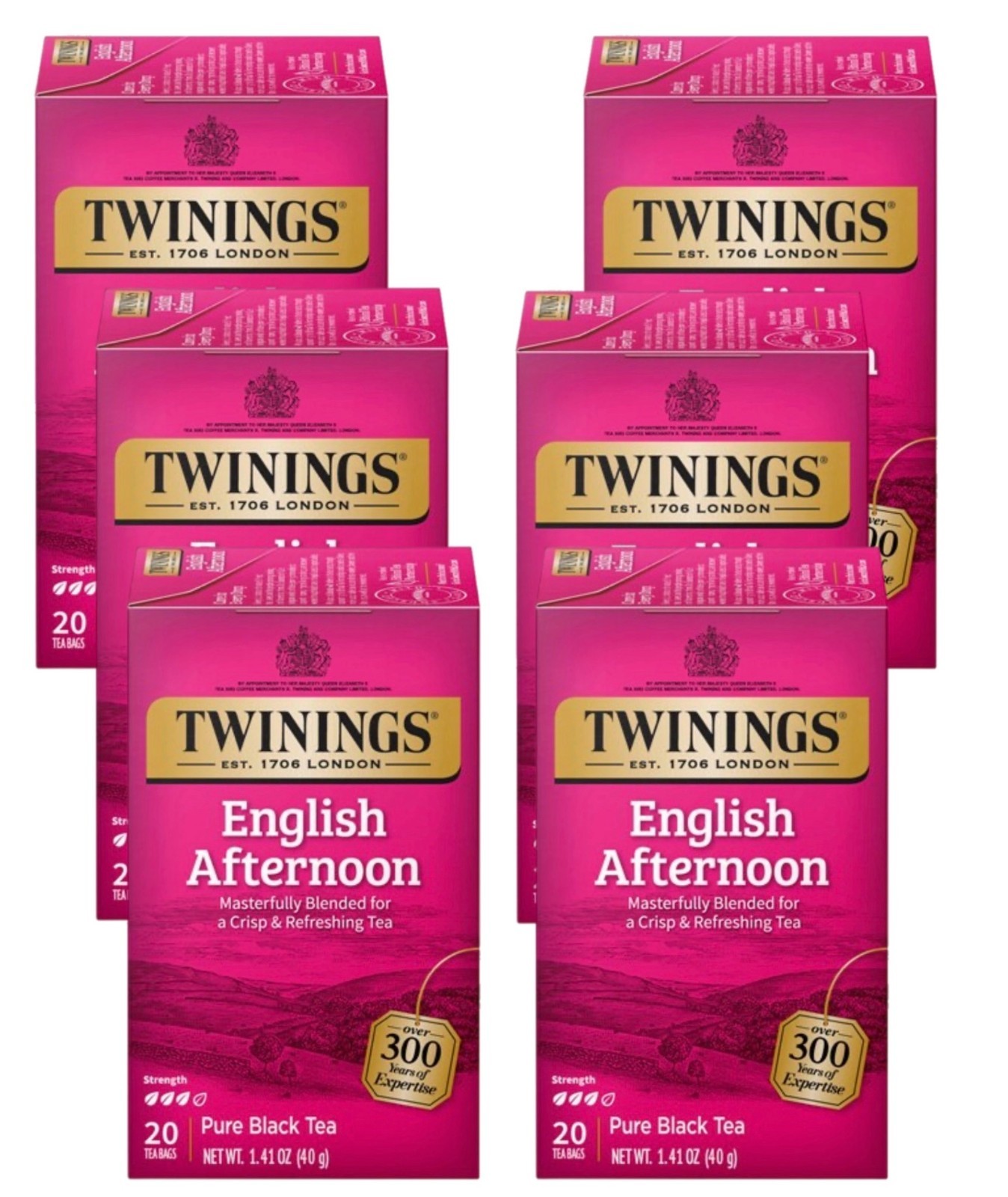 Individually Wrapped Bags, 20count (pack Of 6)