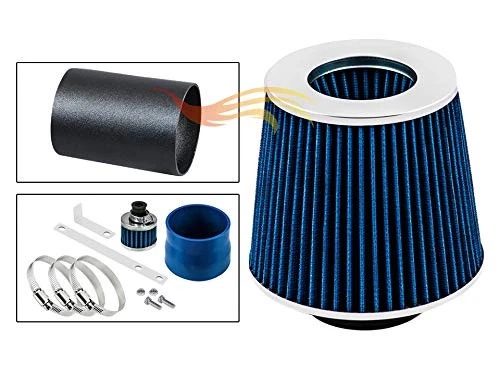 Kit de admisión de aire BCP RW AZUL 1999-2005 VW Jetta Golf Beetle/Audi TT Ram + filtro Foto 4 de 4