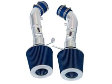 Cold Heat Shield Air Intake + BLUE Filter for 09-20 370Z / 08-13 G37 3.7L V6