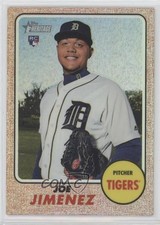 2017 Topps Heritage High Number Chrome Refractor 11/568 Joe Jimenez #THC-567 fm0