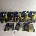 Vintage 1996-97-98-99 Star Wars The Power of the Force Lot of 9 Various