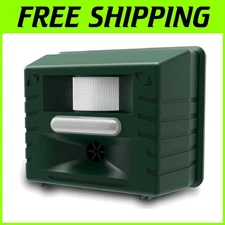 Powerful Outdoor Ultrasonic Animal Repellent - Protect Gardens Up to 5000 SQ FT