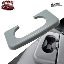 For 1999-2010 Ford F250 F350 F450 Gray Center Console Cup Holder Pad Waterproof