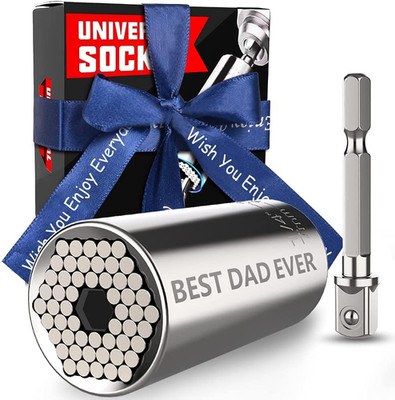 YOMERTO Universal Socket Tool Set Gifts for Men Dad Stocking Stuffer Multi Tool