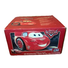 Disney Cars Lightning McQueen CD Player AM/FM Boombox Radio New in Box
