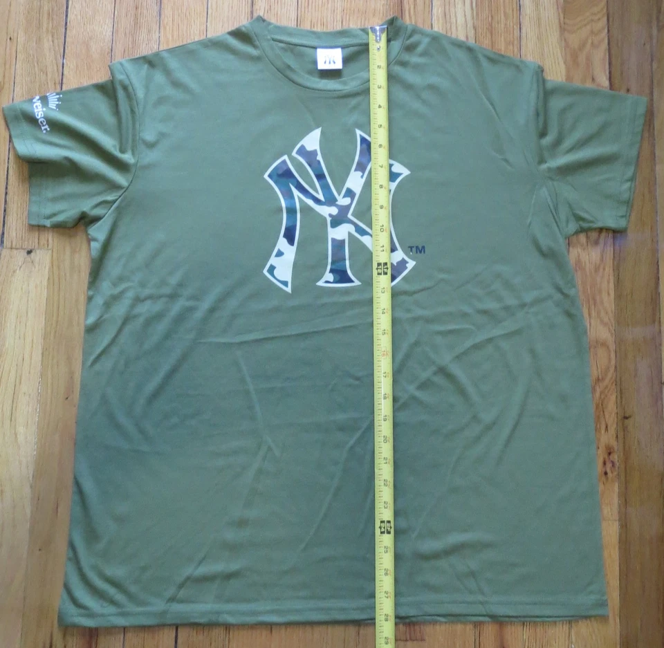 Camisa Camuflada Ejército Aprecación Veterano Militar Yankees de Nueva York SGA XL 28/06 2025 Foto 3 de 4