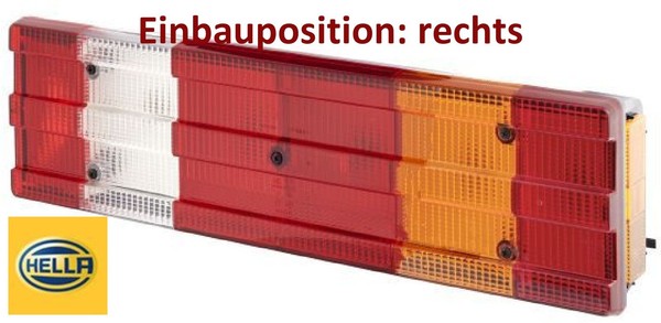 Hella 2VD007500-221 Heckleuchte Rechts RüCklicht Hecklicht RüCkleuchte-image