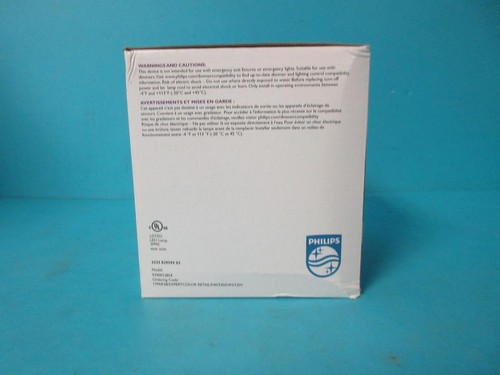 6 PHILIPS DIMMABLE LED LIGHT BULB 17W 40° EXPERTCOLOR RETAIL 1200 LUMEN PAR38 - Picture 5 of 16