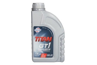 Für FUCHS OIL TITAN GT1 LL IV 0W20 1L Engine Oil 0W20 1l TITAN 602008305 Engine