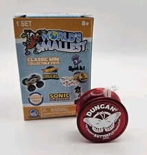 World's Smallest Duncan Butterfly Yo-Yo Red, NEW-OPEN Box 