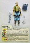 G.I. Joe 1985 Buzzer v1 Dreadnok w/Original File Card - 100% COMPLETE - NICE
