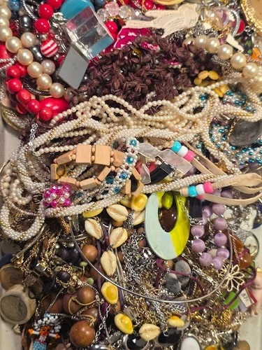 5.4lb Vintage Costume Jewelry Grab Bag