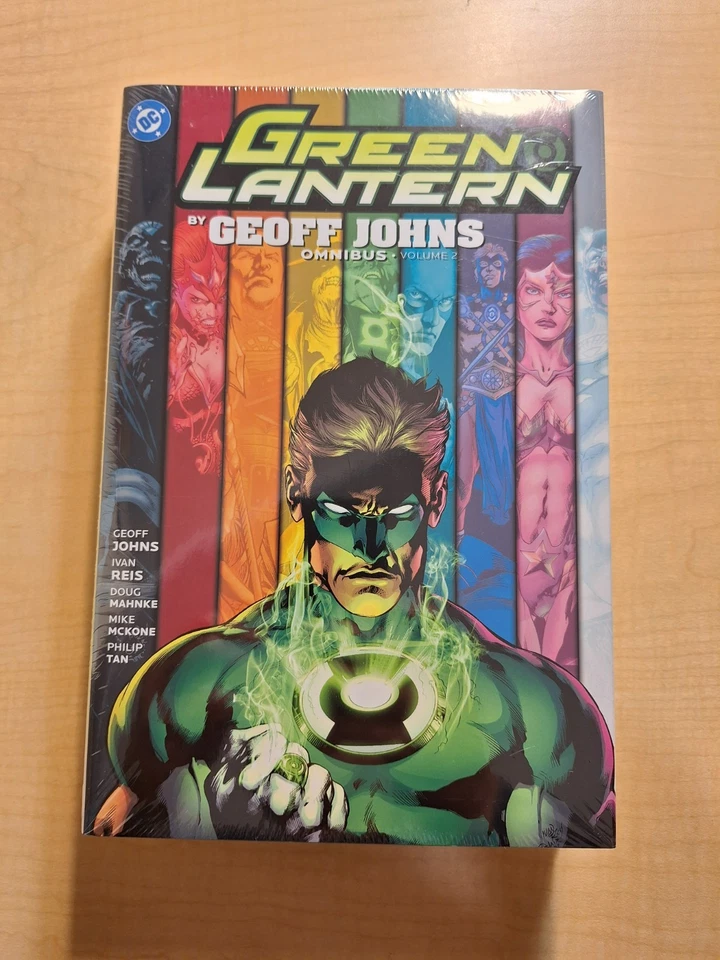 Green Lantern de Geoff Johns Omnibus Vol #2, #3 DC Comics Nuevo SELLADO Foto 2 de 4