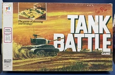 1975 Tank Battle Game by Milton Bradley Complete in Great Condition FREE SHIP