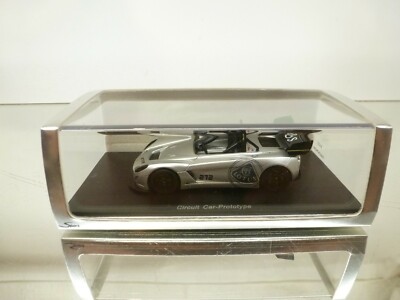 SPARK S1222 LOTUS CIRCUIT CAR-PROTOTYPE NO.272 - SILVER 1:43 - GOOD IN BOX