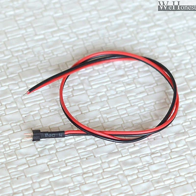 11 x combined wires with 2 pins male ends connectors 2.54mm mini-plug 300mm long - Image 1 of 2
