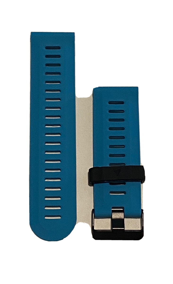 Watch Band 25mm Light Blue Rubber Replacement For Nixon 51-30