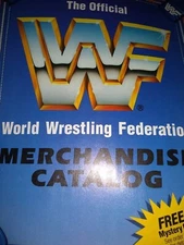 WWF 1991 Fall/Winter Merchandise Catalog Hulk Hogan Bret Hart WWE Wrestler