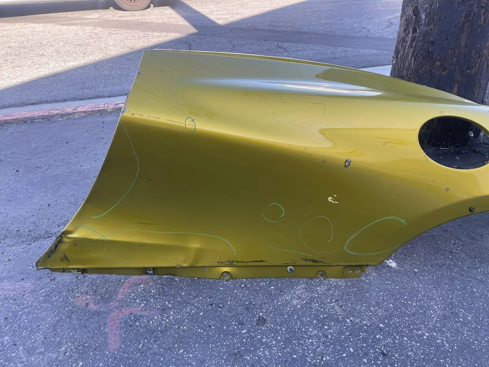 MCLAREN 720S LEFT SIDE QUARTER PANEL LH , DRIVERS SIDE US OEM