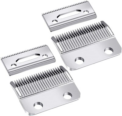 2x Wahl Clippers Ersatzklingen für 2 Loch Clipper Klingen Taper Senior