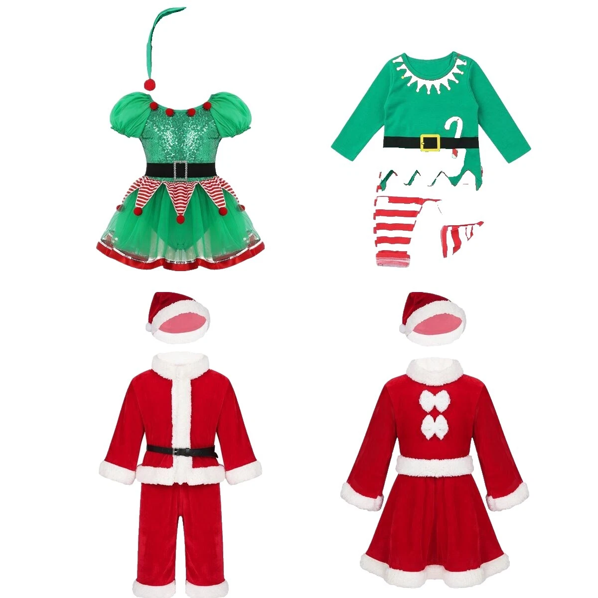 Christmas Suit Costumes for Girls