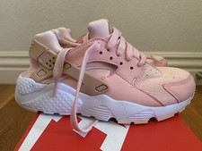 Nike Huarache Run SE GS Shoes Storm Pink/Rust Pink sz 4Y Girls 904538-604