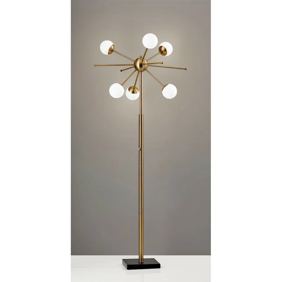 Adesso doppler floor lamp deals