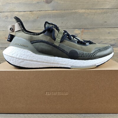 adidas Ultraboost 21 X Parley Men's Running Shoes Focus Olive