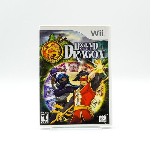 Nintendo Wii Legend of the Dragon Game Factory Neko 2007 Tested + Manual