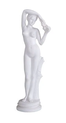 Historische Skulptur Venus Antike Statue Göttin Gartenfigur Weiss - Bild 1 von 4