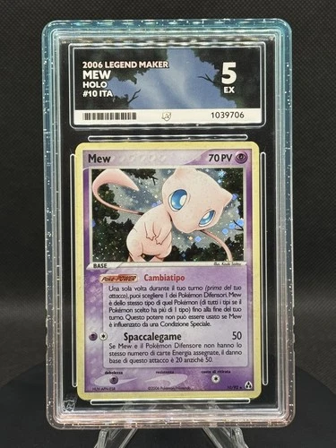 Pokémon TCG – Mew 10/92 ITA - EX Legend Maker (2006) – Holo Rare – ACE 5
