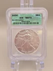2004 American Silver Eagle ICG MS70